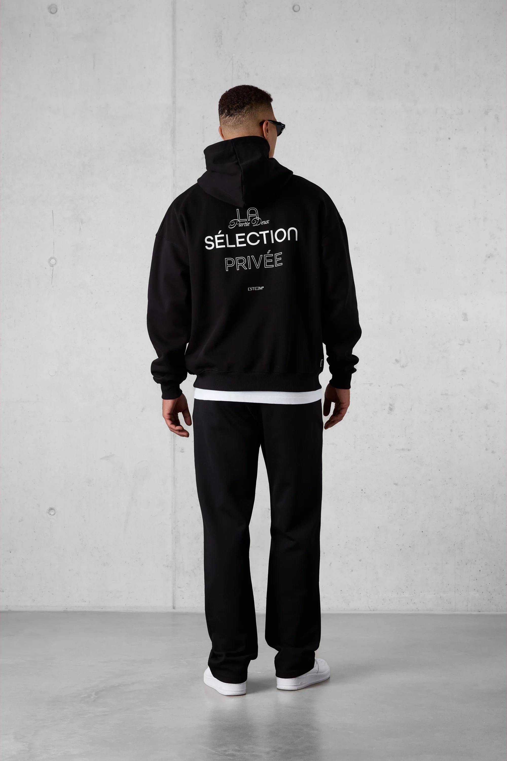 BLACK SÉLECTION PRIVÉE OVERSIZED HOODIE - Image 4