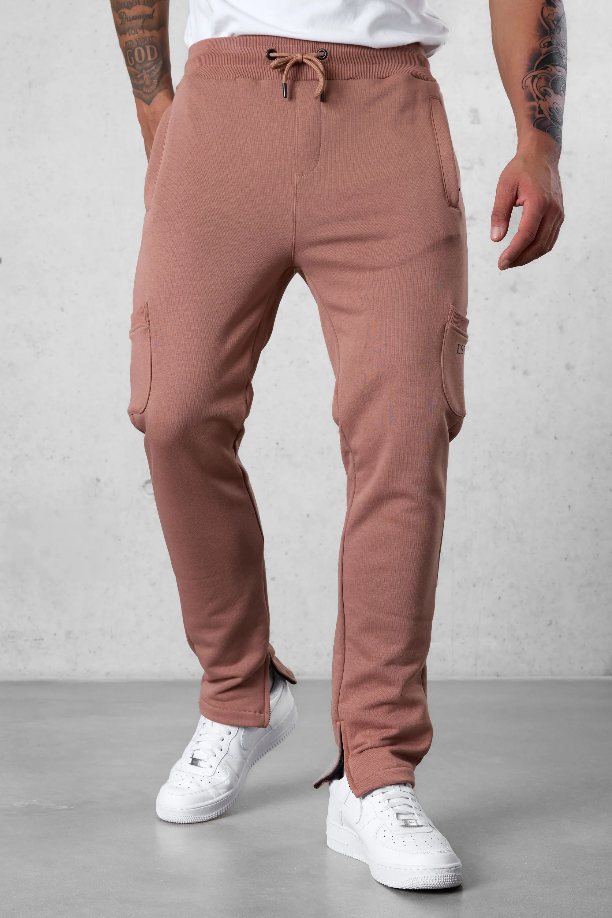 COGNAC DISCREET POCKET SWEATPANTS - Image 3