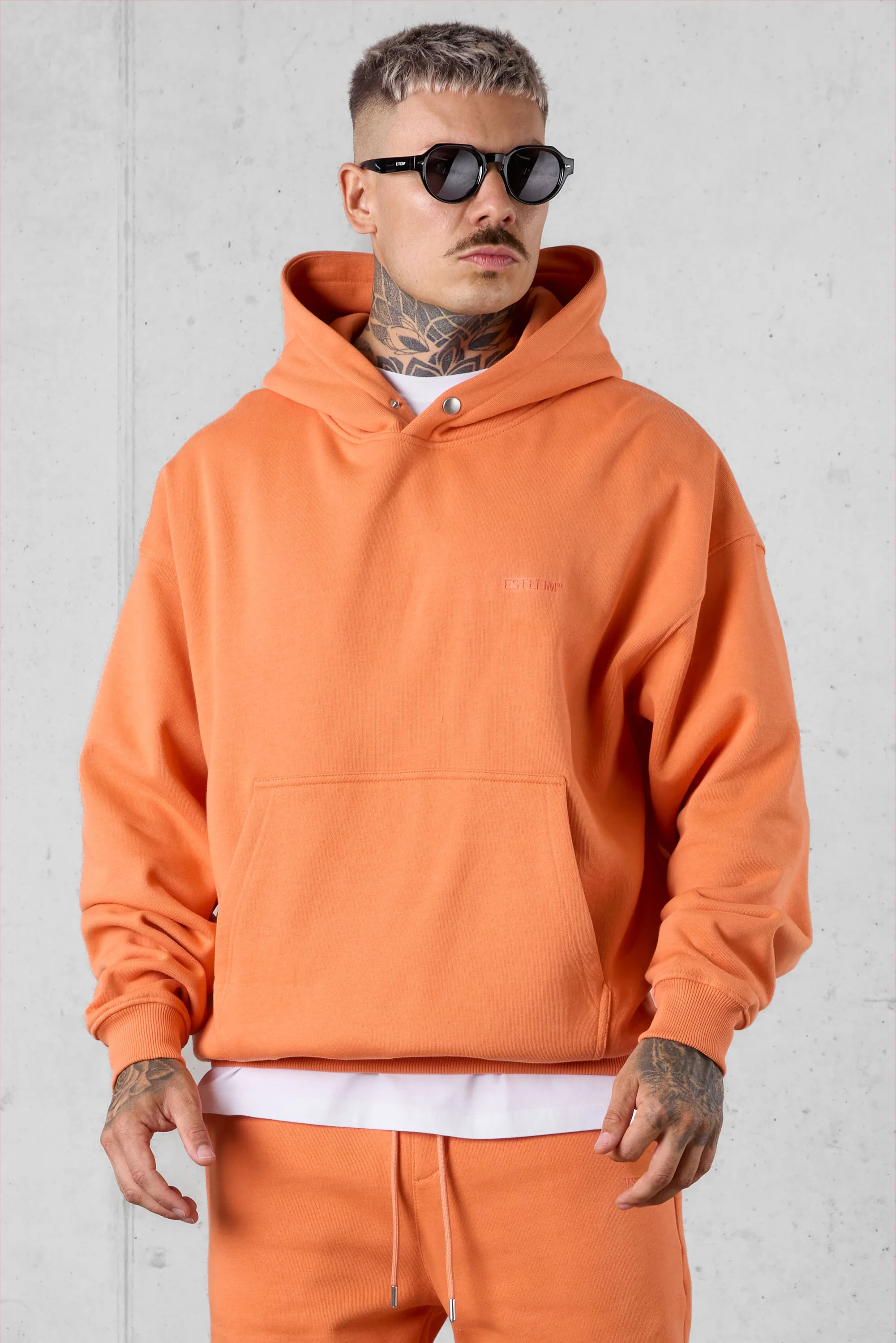 DUSTYORANGE ESSENTIAL OVERSIZED HOODIE - Image 4