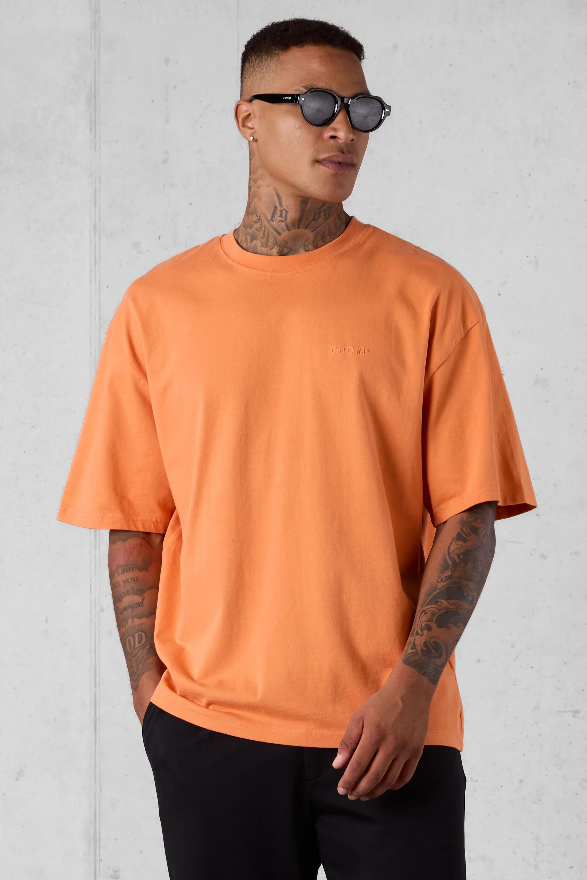 DUSTYORANGE ESSENTIAL OVERSIZED TEE - Image 3