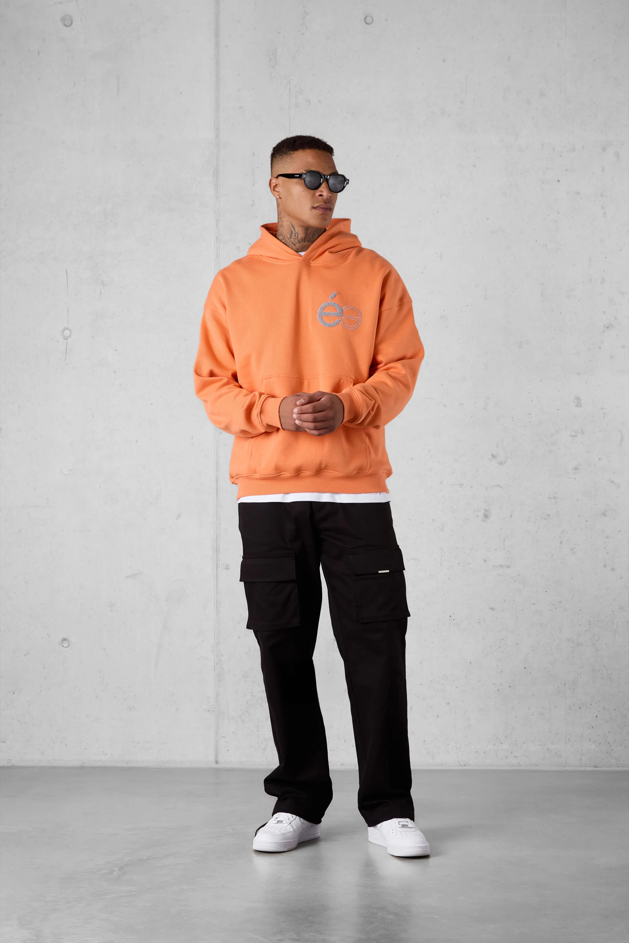 DUSTYORANGE SP APPLIQUÉ OVERSIZED HOODIE - Image 3