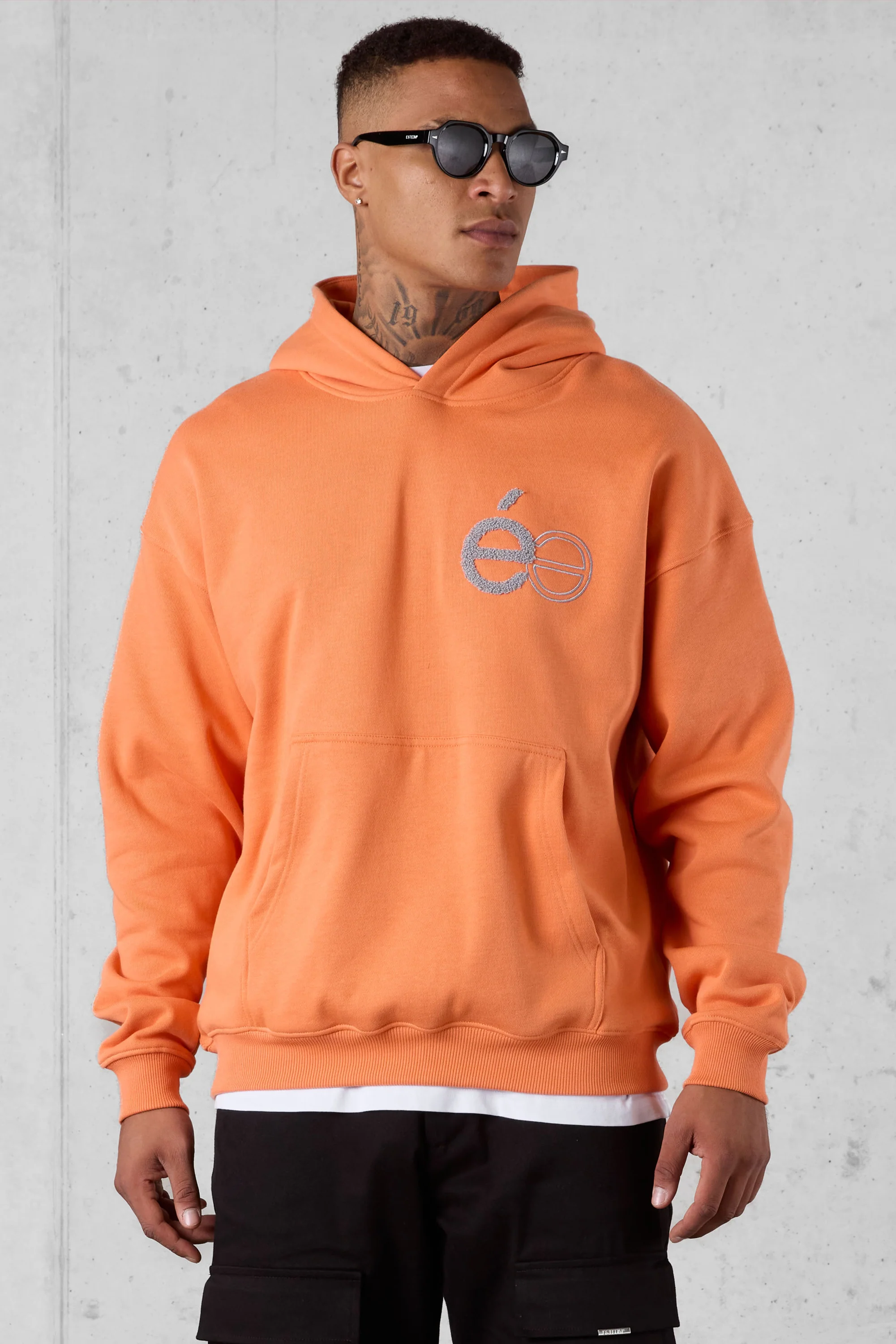 DUSTYORANGE SP APPLIQUÉ OVERSIZED HOODIE - Image 4