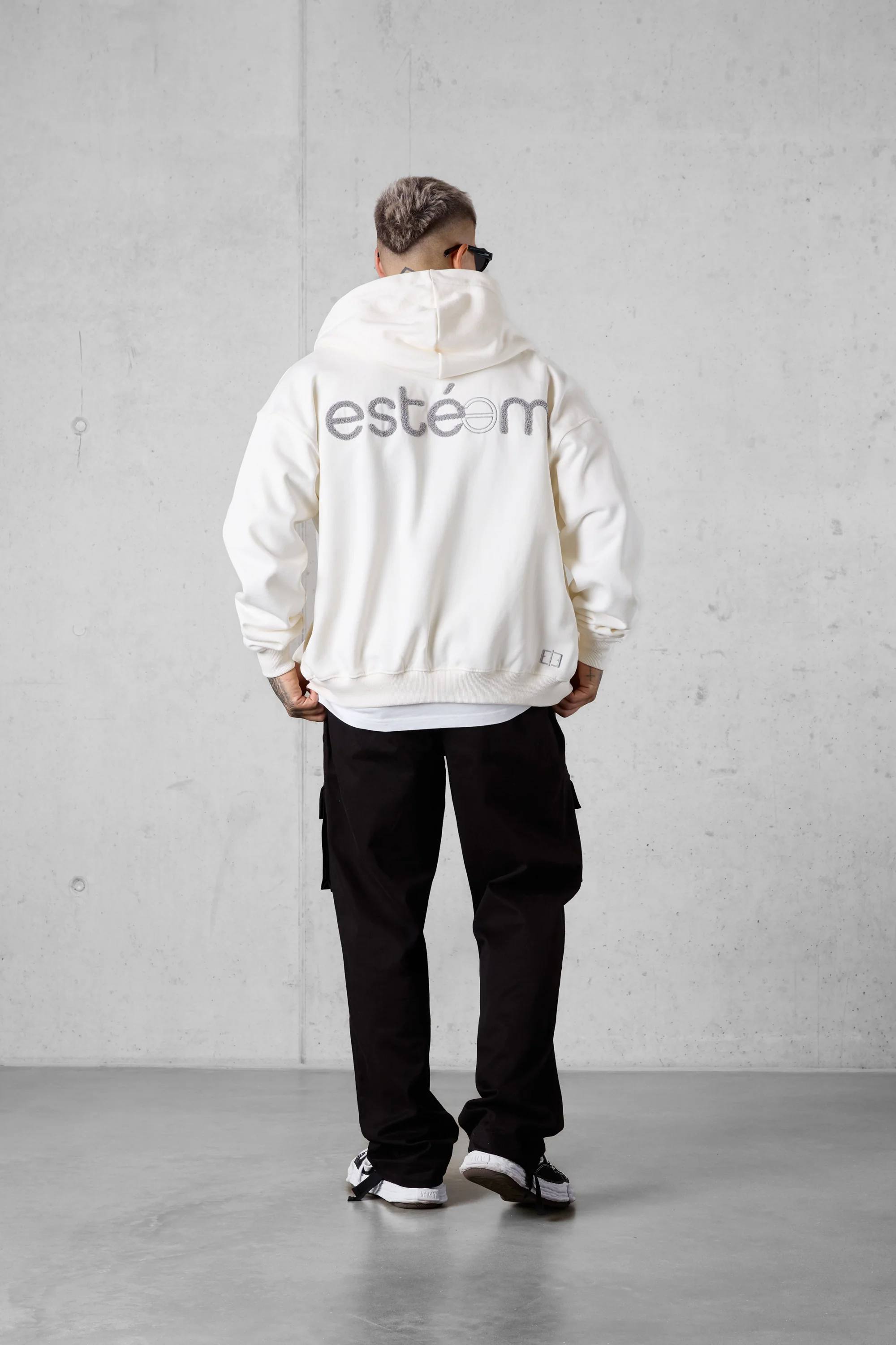 OFFWHITE SP APPLIQUÉ OVERSIZED ZIP HOODIE - Image 4