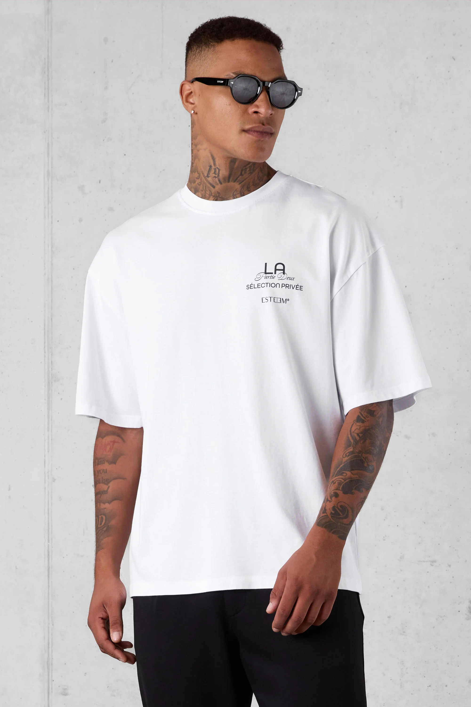 WHITE SÉLECTION PRIVÉE OVERSIZED TEE 2.0 - Image 3