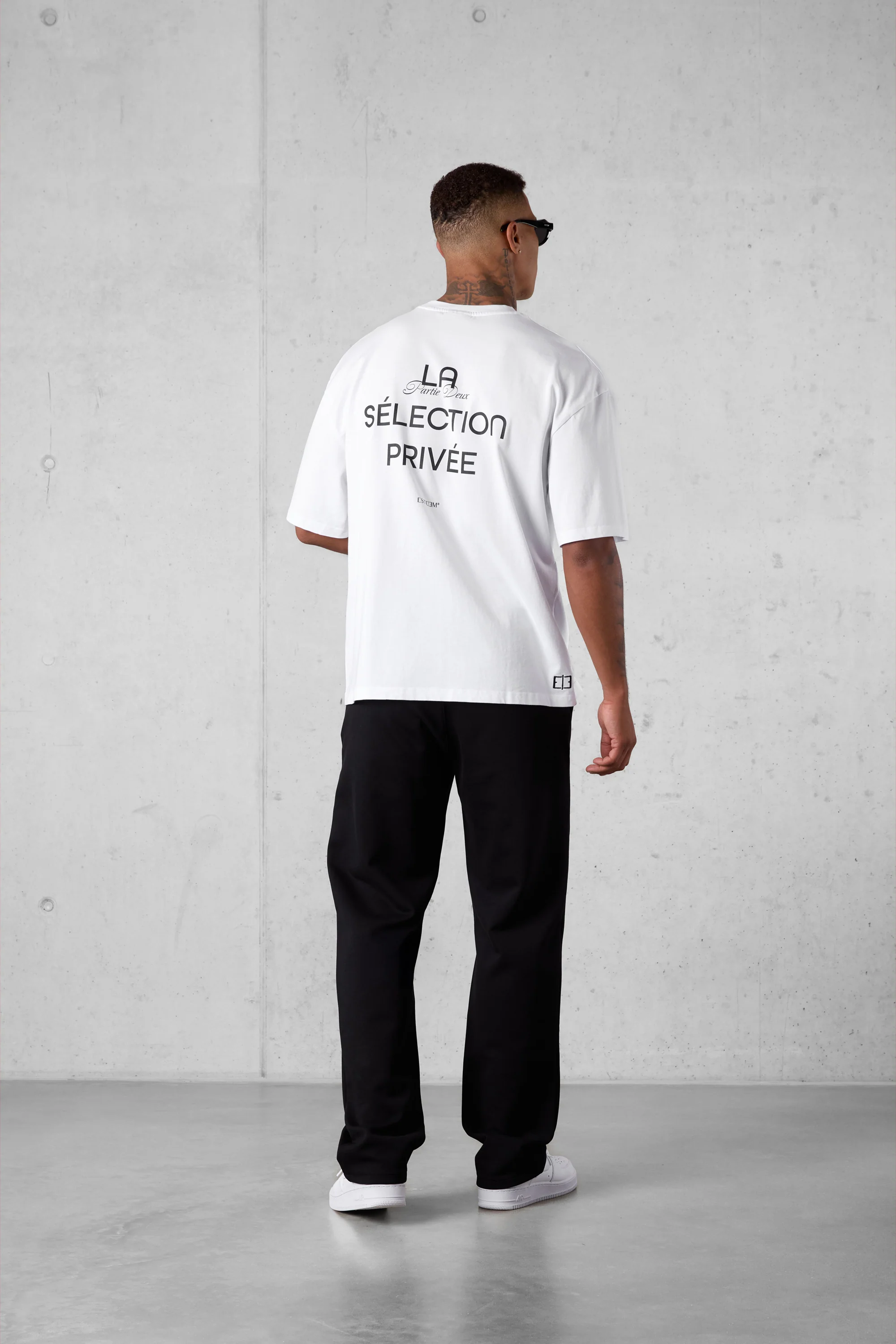 WHITE SÉLECTION PRIVÉE OVERSIZED TEE 2.0 - Image 4